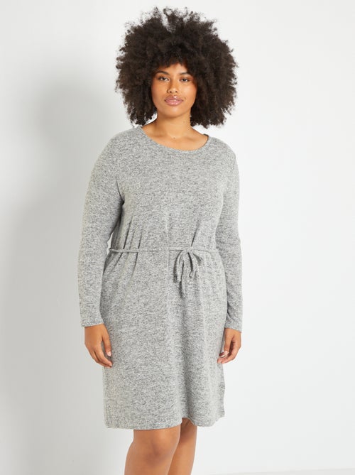 Vestido curto em malha jersey - Kiabi