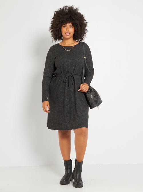 Vestido curto em malha jersey - Kiabi