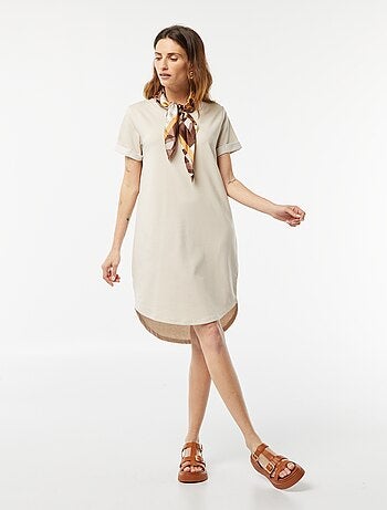 Vestido curto em moletão 'JDY'