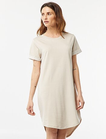 Vestido curto em moletão 'JDY'