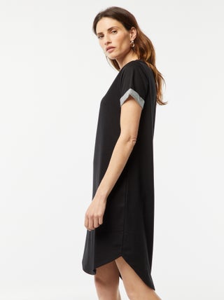 Vestido curto em moletão 'JDY'