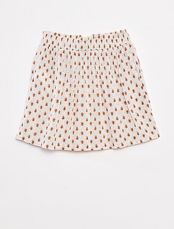 Vestido curto em tecido crepe