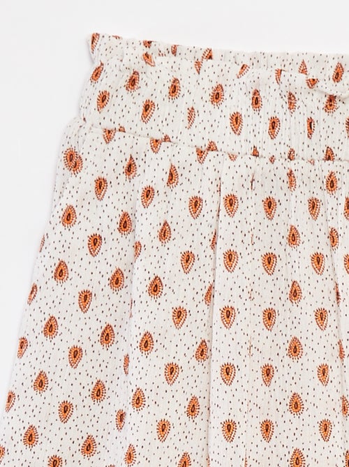 Vestido curto em tecido crepe - Kiabi