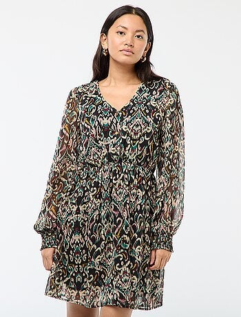 Vestido curto em voile 'JDY'