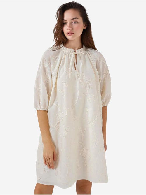 Vestido curto estampado bdart - Kiabi