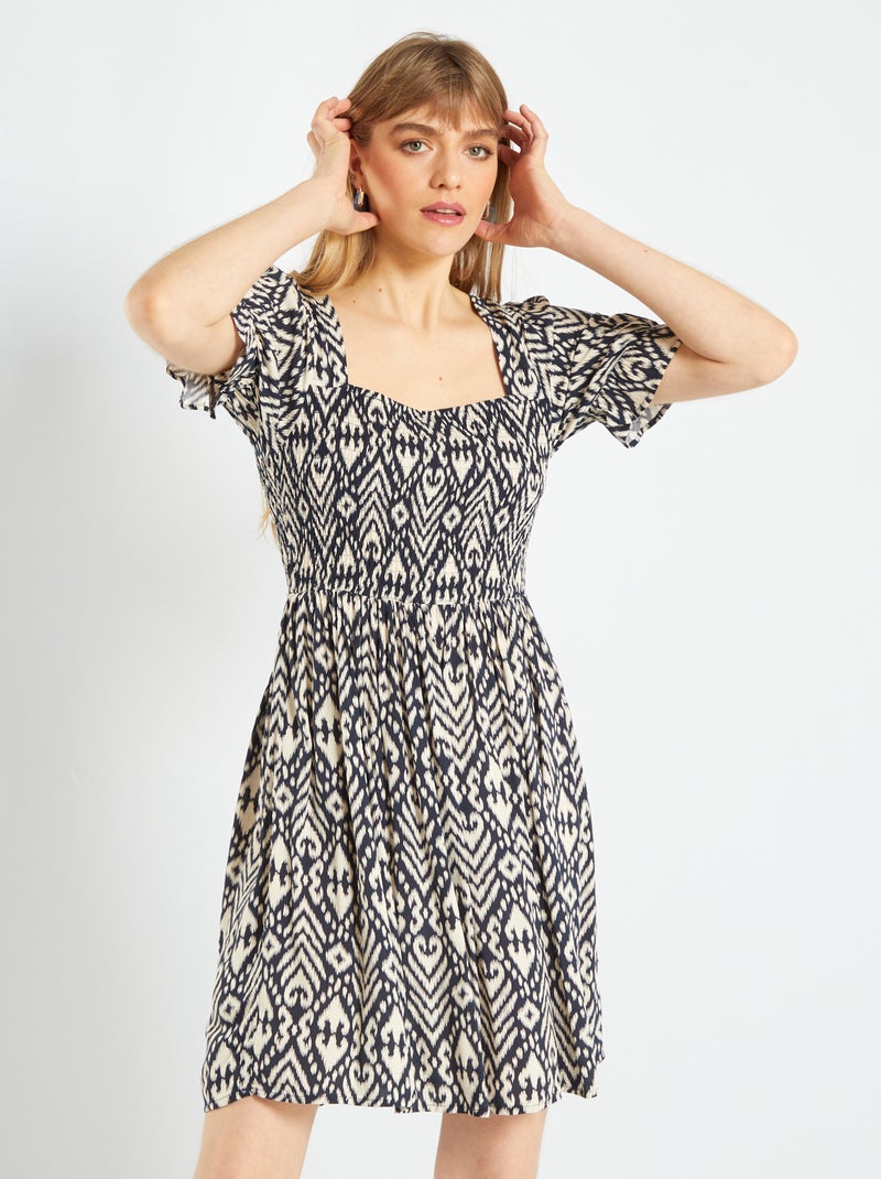 Vestido curto estampado 'JDY' PETRO - Kiabi