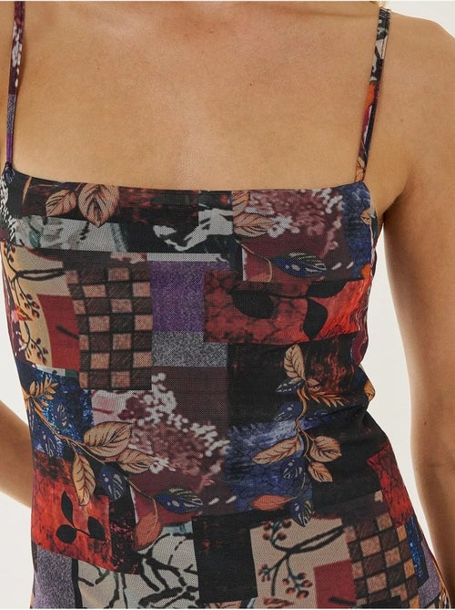 Vestido curto estampado - Kiabi Vestido curto estampado - Kiabi