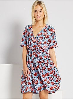 Vestido curto florido 'JDY' - Kiabi