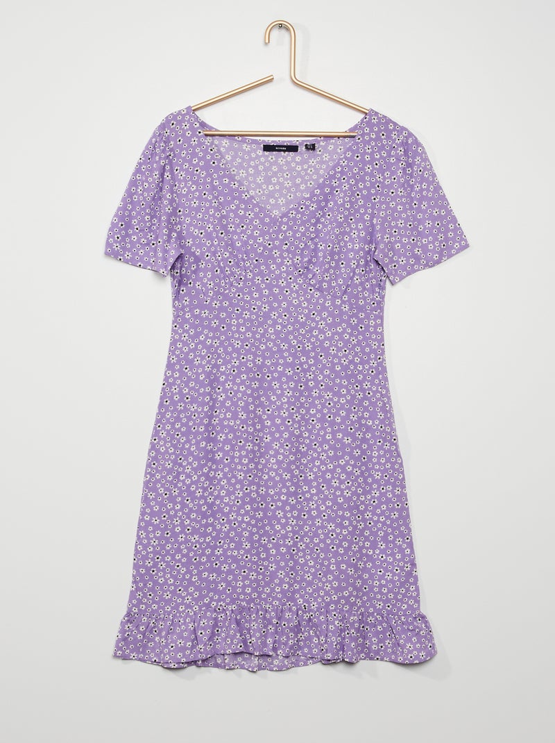 Vestido curto fluido VIOLETA - Kiabi