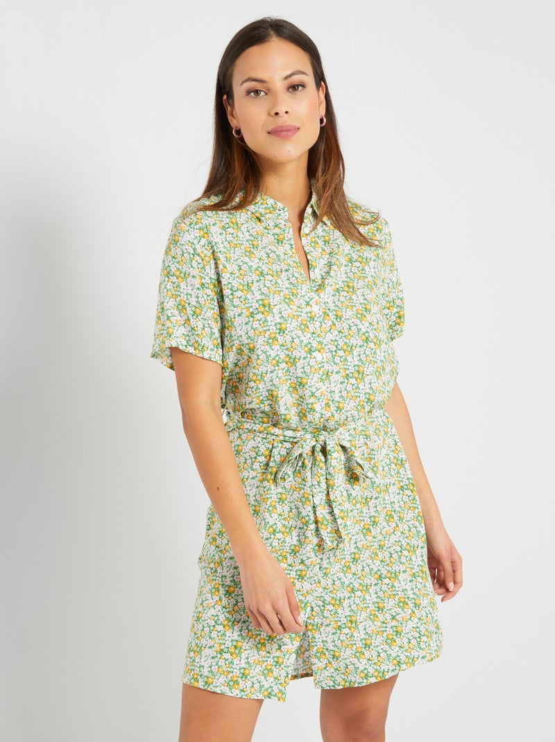 Vestido curto 'Jacqueline de Yong' VERDE - Kiabi