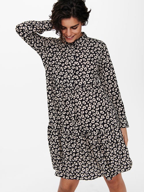 Vestido curto 'JDY' estampado - Kiabi