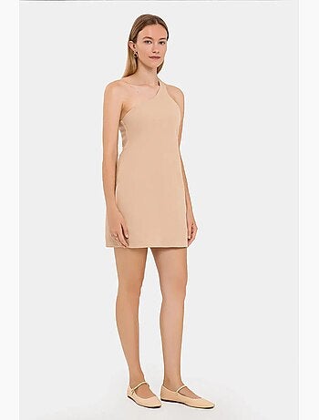 Vestido curto justo de um ombro só hiccup