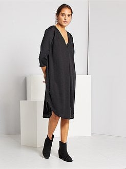 Vestido curto loose - Kiabi