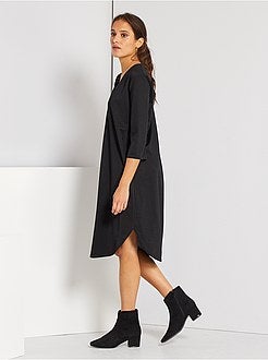 Vestido curto loose - Kiabi