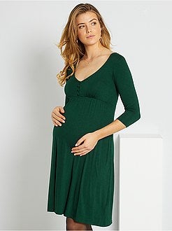 Vestido curto pré-mamã - Kiabi