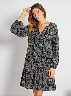 Vestido curto - Kiabi