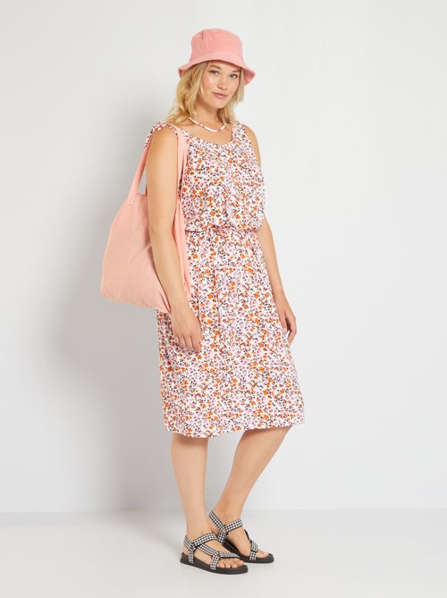Vestido curto 'Veromoda' com gola redonda - Kiabi
