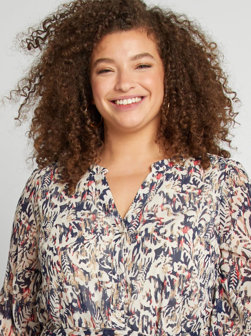 Vestido curto 'Veromoda curve' BEGE - Kiabi