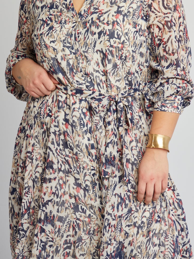 Vestido curto 'Veromoda curve' BEGE - Kiabi