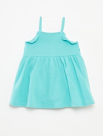 Vestido de alças com body integrado