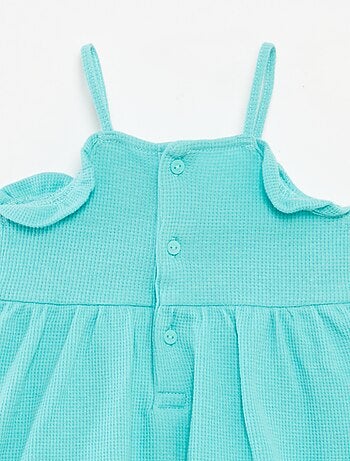 Vestido de alças com body integrado