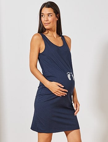 Vestido de alças de grávida - Kiabi