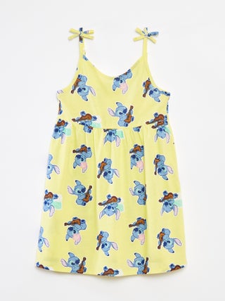 Vestido de alças 'Disney' com laços
