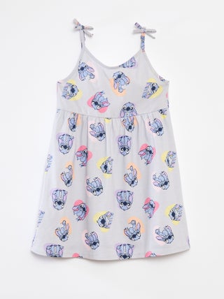 Vestido de alças 'Disney' com laços