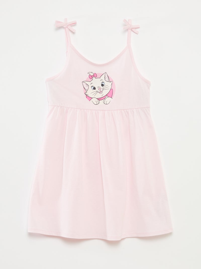 Vestido de alças 'Disney' com laços ROSA - Kiabi