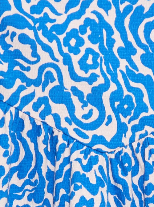 Vestido de alças em algodão - Kiabi