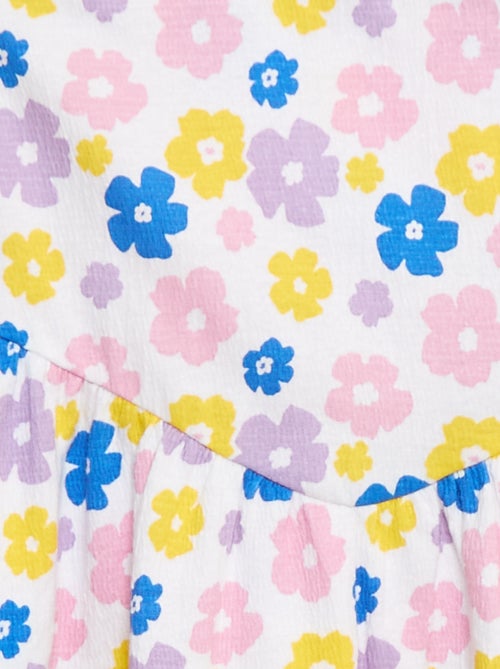 Vestido de alças em algodão - Kiabi