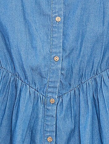 Vestido de alças em tencel