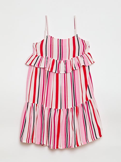 Vestido de alças finas - Kiabi