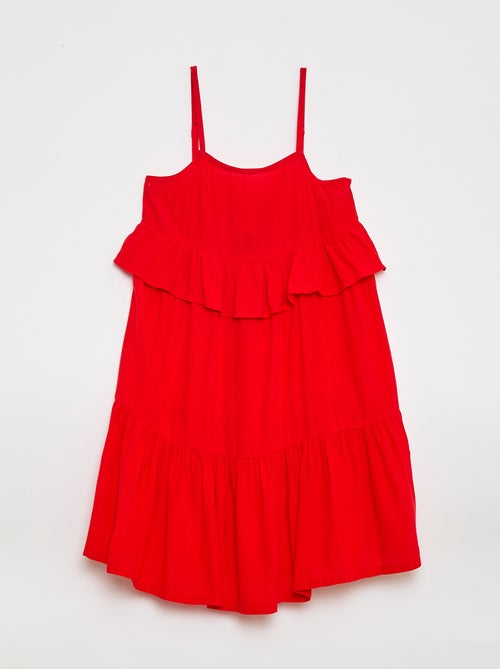 Vestido de alças finas - Kiabi