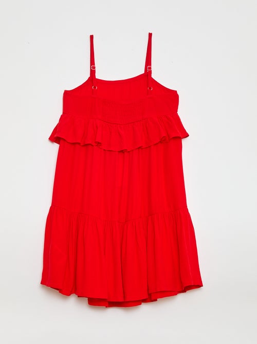 Vestido de alças finas - Kiabi