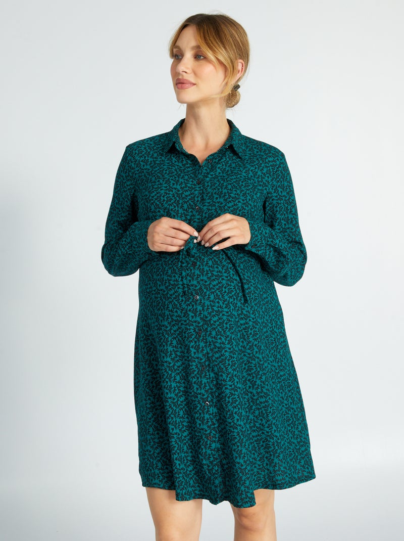 Vestido de amamentação VERDE - Kiabi