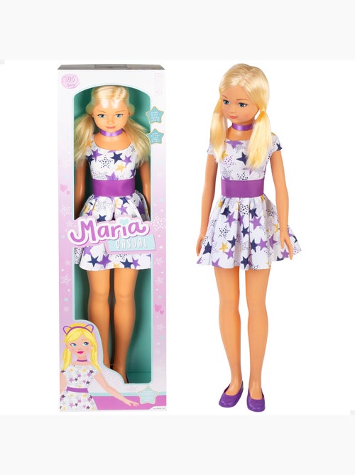 Vestido de boneca grande 105 cm maria casual - Kiabi