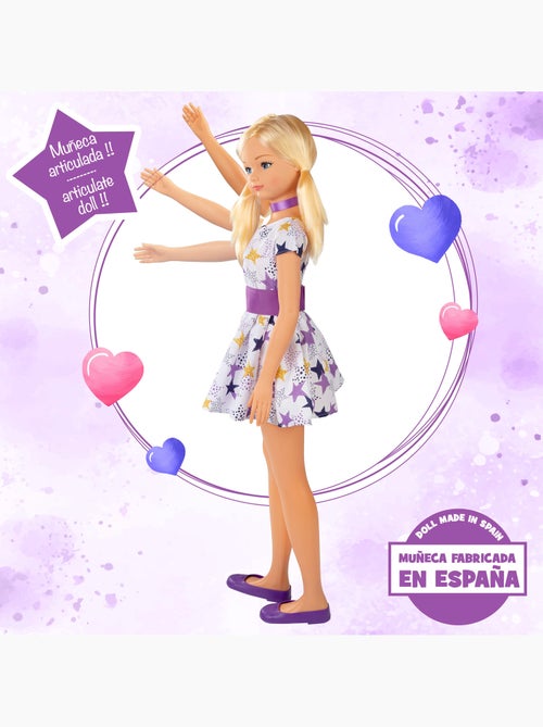 Vestido de boneca grande 105 cm maria casual - Kiabi