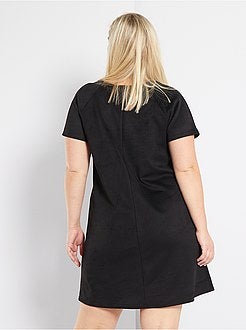 Vestido de camurça sintética - Kiabi