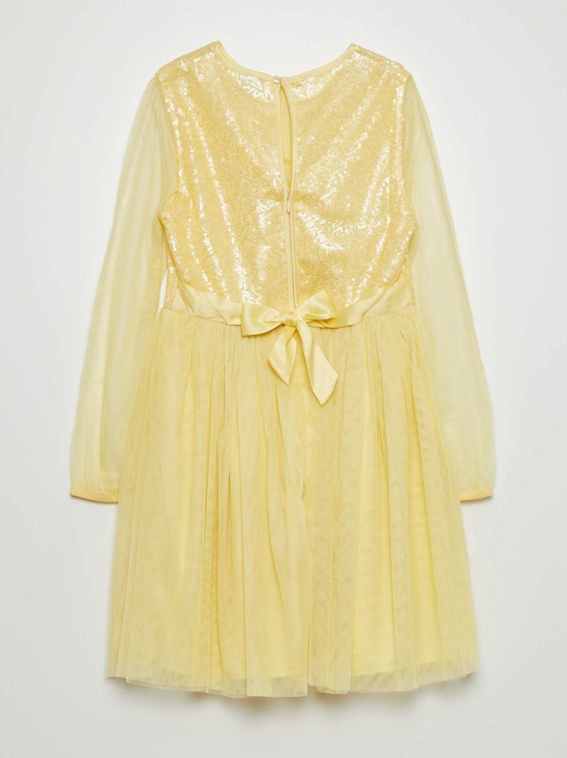 Vestido de cerimónia AMARELO - Kiabi