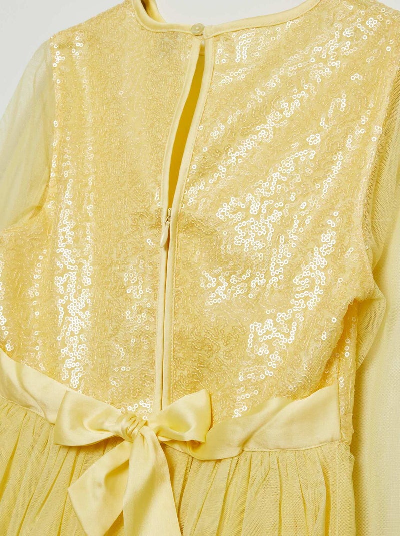 Vestido de cerimónia AMARELO - Kiabi