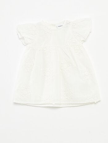 Vestido de cerimónia bordado