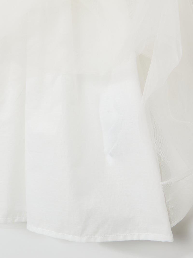 Vestido de cerimónia Branco - Kiabi