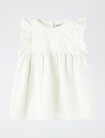 Vestido de cerimónia com bordado inglês 'Name it'