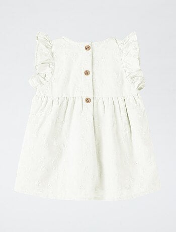 Vestido de cerimónia com bordado inglês 'Name it'