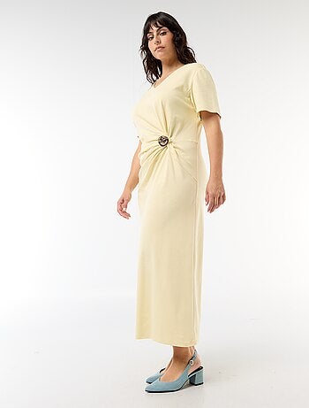 Vestido de cerimónia de mangas compridas