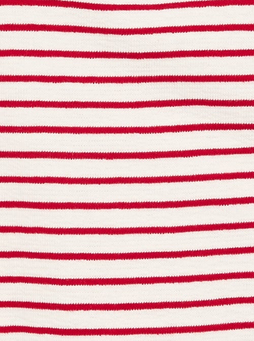 Vestido de corte a meio da coxa com aberturas nos ombros - Kiabi