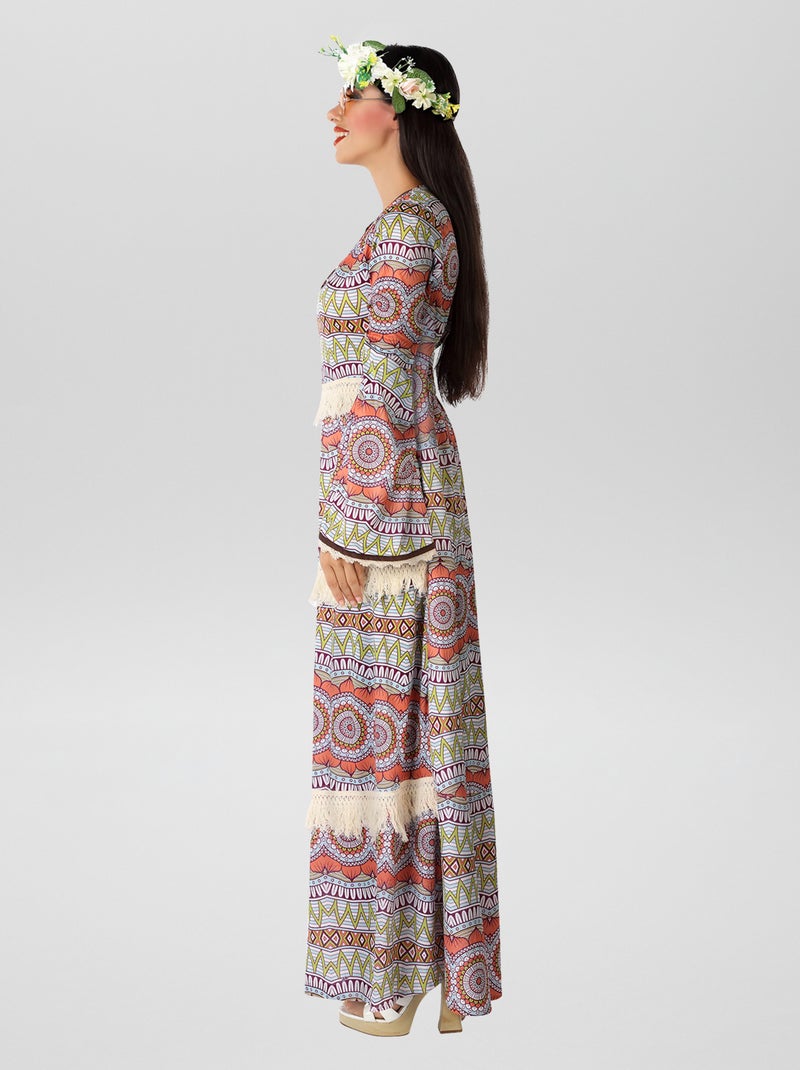 Vestido de disfarce 'Hippie' BRANCO - Kiabi