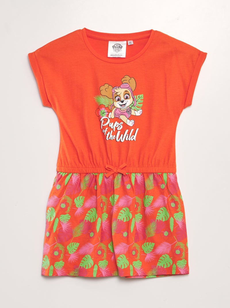 Vestido de fantasia Patrulha Pata' LARANJA - Kiabi