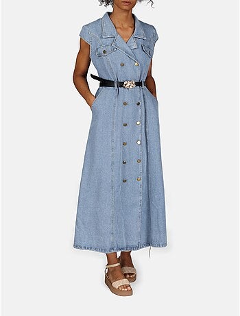 Vestido de ganga